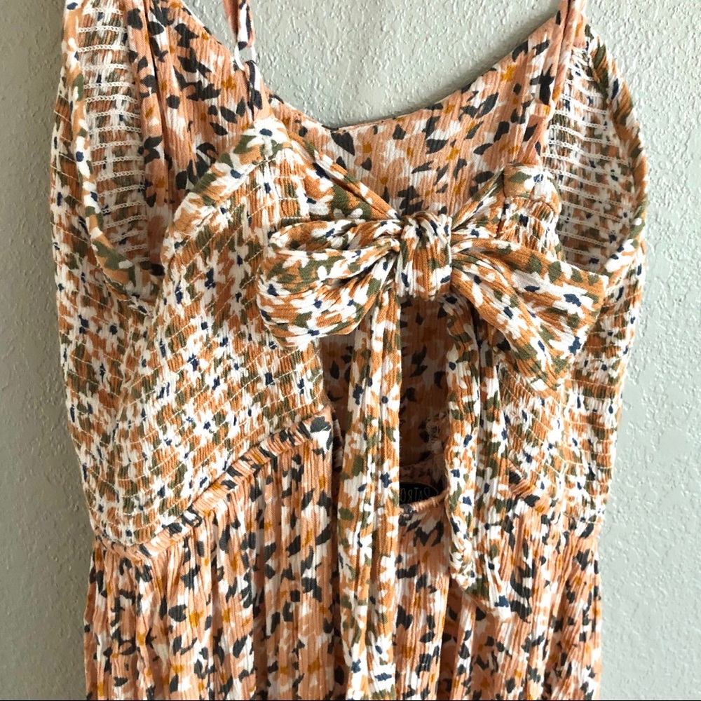 Tie Back Maxi Dress
